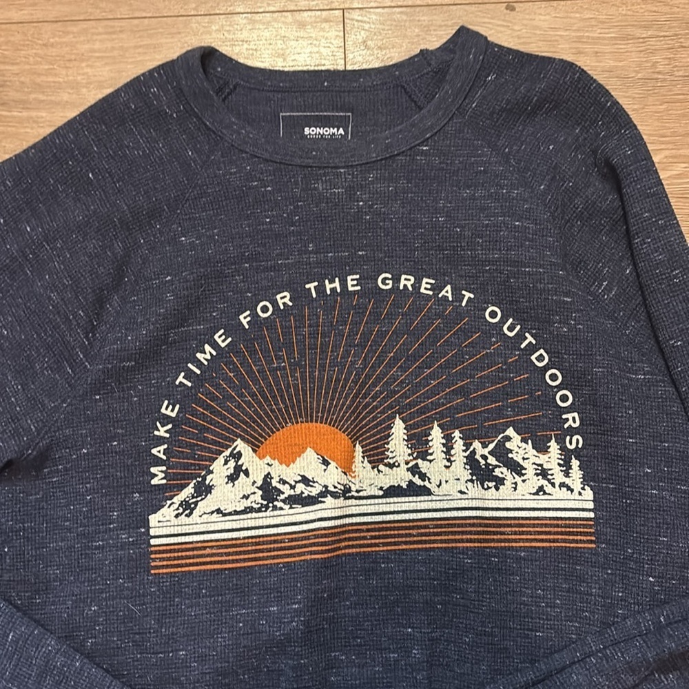 Men's Waffle knit Great Outdoors Shirt - Picture 2 of 2